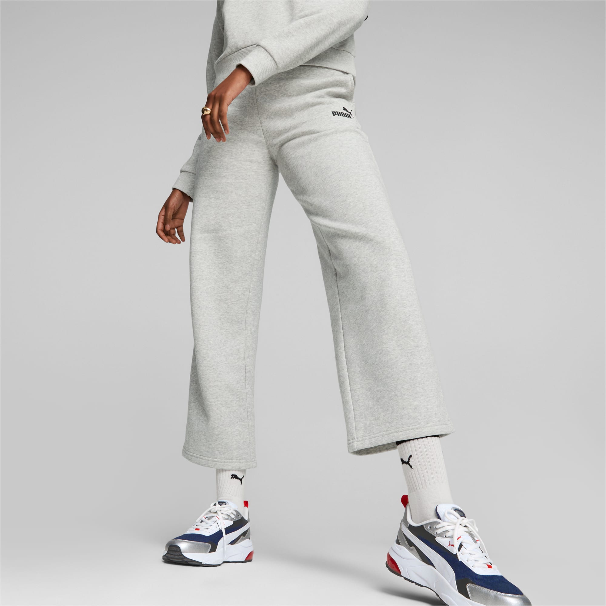 Pantalones de chandal ESS rectos para mujer